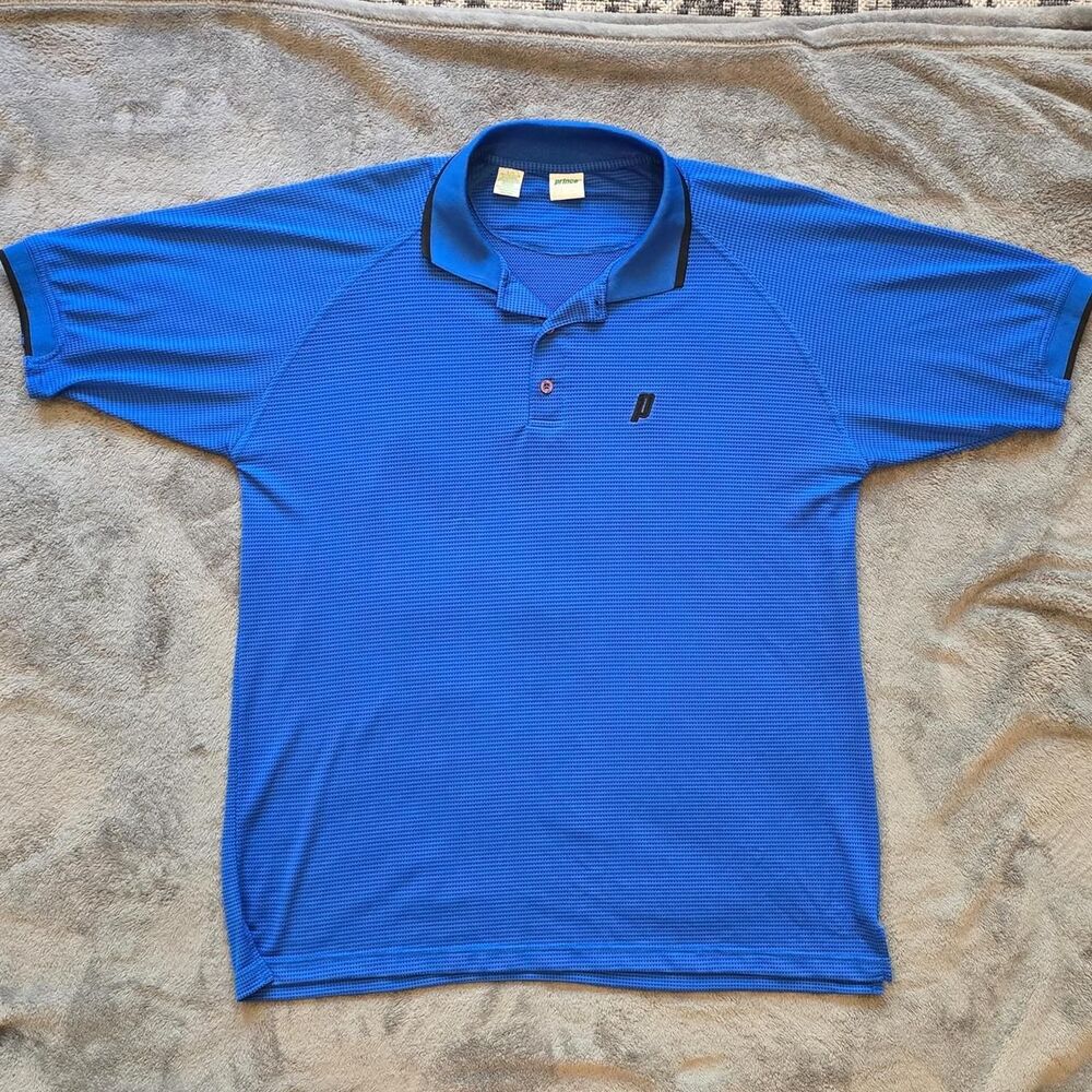 Prince Men's Blue Polo-shirts